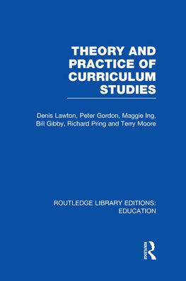 Theory and Practice of Curriculum Studies