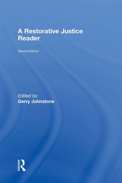 A Restorative Justice Reader