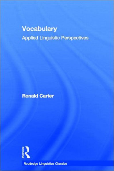 Vocabulary: Applied Linguistic Perspectives