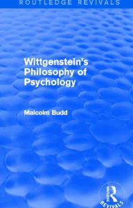Title: Wittgenstein's Philosophy of Psychology (Routledge Revivals), Author: Malcolm Budd