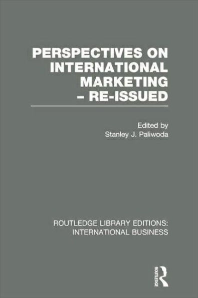 Perspectives on International Marketing - Re-issued (RLE Business)