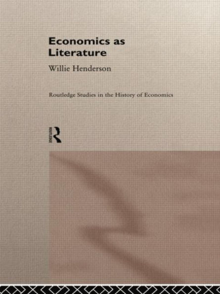 Economics as Literature