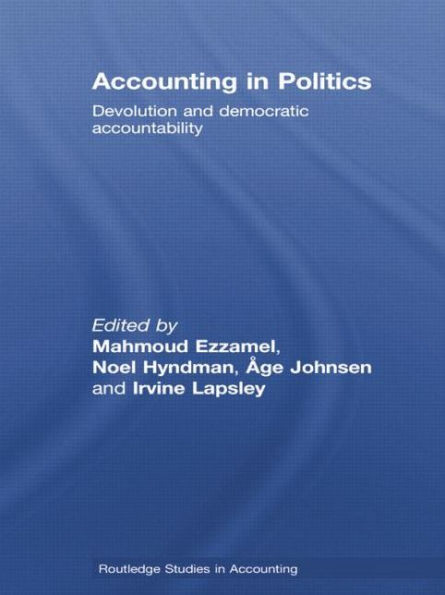 Accounting Politics: Devolution and Democratic Accountability