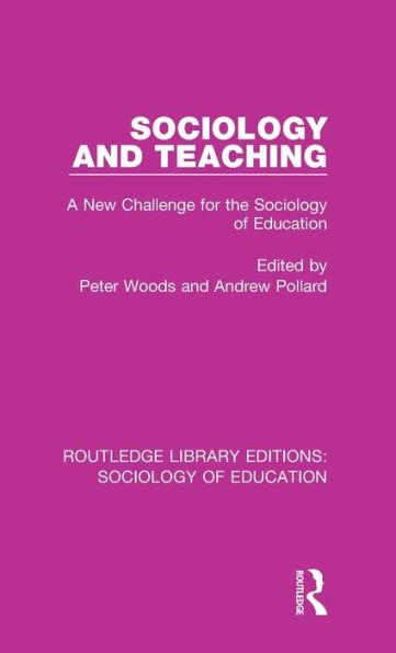 Sociology and Teaching: A New Challenge for the of Education