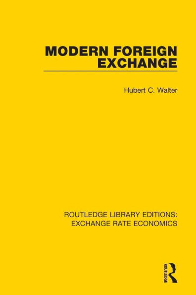 Modern Foreign Exchange / Edition 1