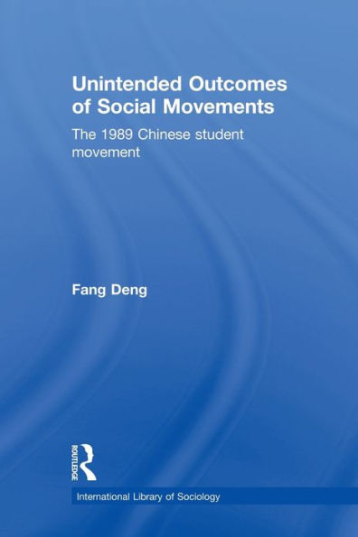 Unintended Outcomes of Social Movements: The 1989 Chinese Student Movement