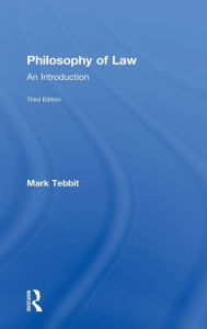 Title: Philosophy of Law: An Introduction, Author: Mark Tebbit