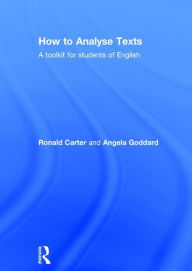 Title: How to Analyse Texts: A toolkit for students of English, Author: Ronald Carter