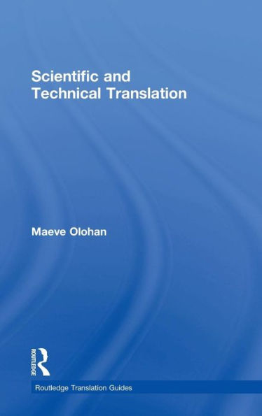 Scientific and Technical Translation / Edition 1