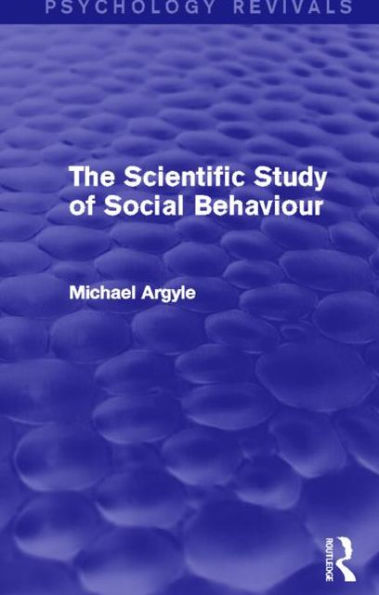 The Scientific Study of Social Behaviour