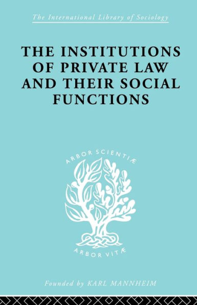 Inst Of Private Law Ils 208