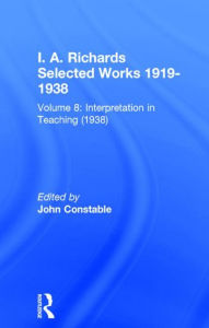 Title: Interpretation In Teaching V 8, Author: John Constable