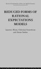 Reduced Forms of Rational Expectations Models