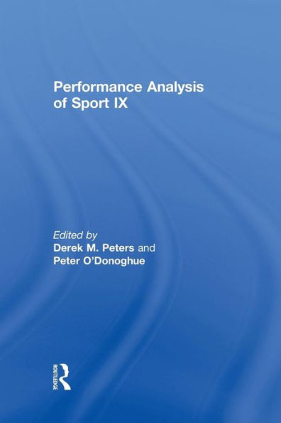 Performance Analysis of Sport IX / Edition 1