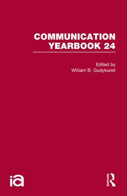 Communication Yearbook 24 / Edition 1