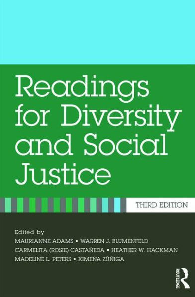 Readings for Diversity and Social Justice / Edition 3