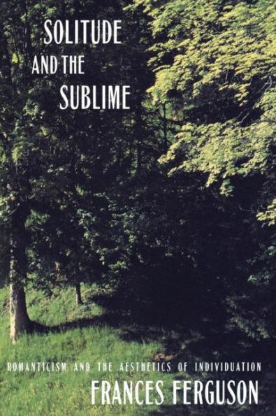 Solitude and the Sublime: The Romantic Aesthetics of Individuation / Edition 1