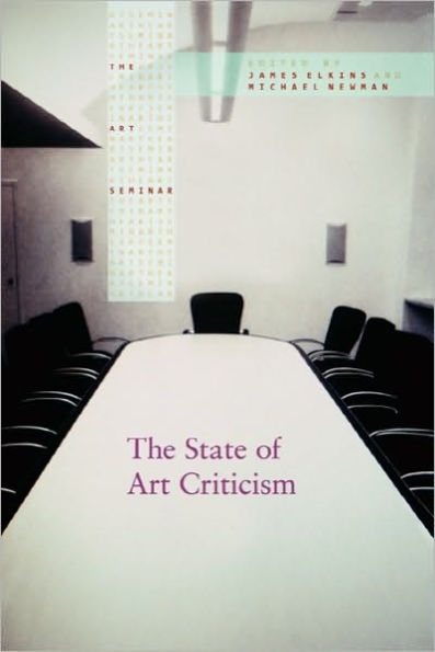 The State of Art Criticism / Edition 1