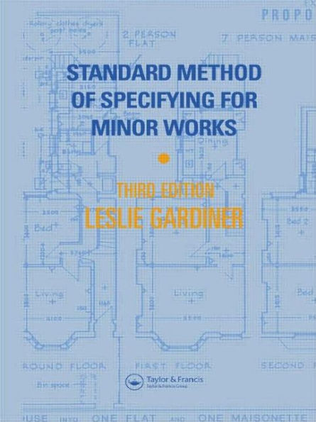 Standard Method of Specifying for Minor Works / Edition 3