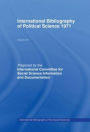 IBSS: Political Science: 1971 Volume 20