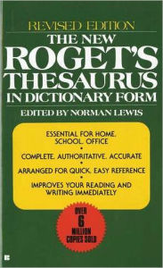 Title: The New Roget's Thesaurus in Dictionary Form: Revised Edition, Author: American Heritage Publishing Staff