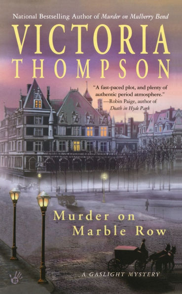 Murder on Marble Row (Gaslight Mystery Series #6)