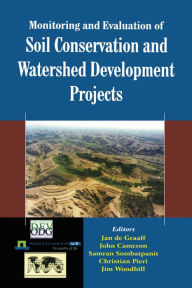 Title: Monitoring and Evaluation of Soil Conservation and Watershed Development Projects, Author: Jan de Graaff