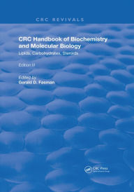 Title: Handbook of Biochemistry and Molecular Biology: Lipids Carbohydrates, Steroids, Author: Gerald D. Fasman