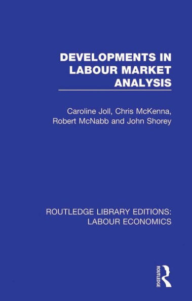 Developments in Labour Market Analysis