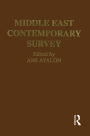 Middle East Contemporary Survey, Volume Xvi, 1992