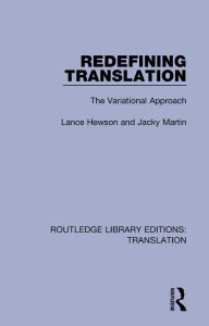 Title: Redefining Translation: The Variational Approach, Author: Lance Hewson