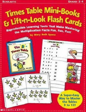 Times Table Mini Books And Lift N Look Flash Cards