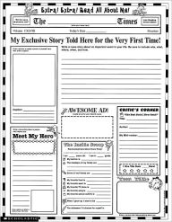 Title: Extra Extra Read All about Me: 30 Big Write-and-Read Learning Posters Ready for Kids to Personalize and Display with Pride!