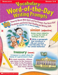 Title: Vocabulary Word-of-the-Day Writing Prompts, Author: Marcia Miller