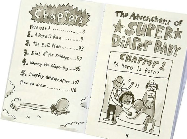 The Adventures of Super Diaper Baby (Captain Underpants Series)