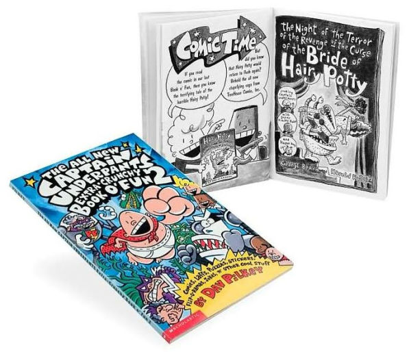 The All New Captain Underpants Extra Crunchy Book O Fun 2 By Dav Pilkey Paperback Barnes 