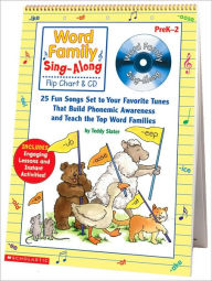 Title: Word Family Sing-Along Flip Chart & Cd, Grade PreK-2, Author: Teddy Slater