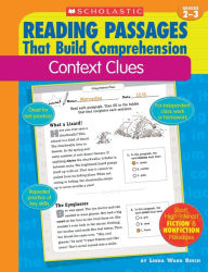 Title: Reading Passages That Build Comprehension: Context Clues Grades 2-3, Author: Linda Beech