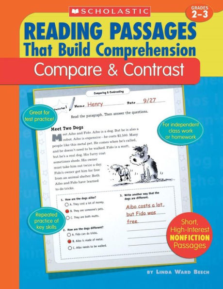 Reading Passages That Build Comprehension: Compare and Contrast