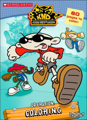 Codename Kids Next Door Operation Coloring Paperback