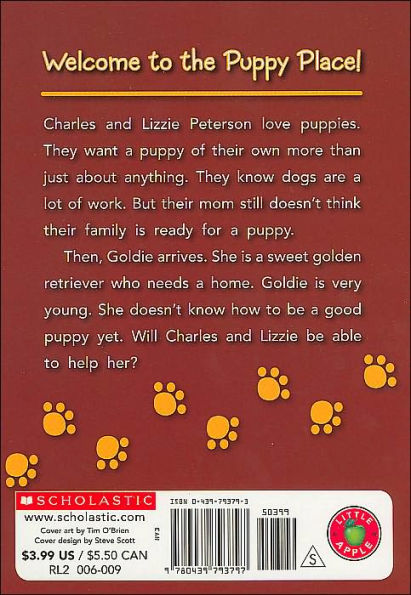 Goldie (The Puppy Place Series #1)