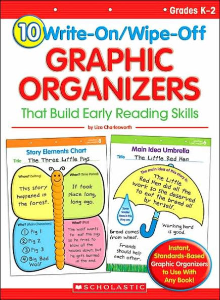 10 Write-On/Wipe-Off Graphic Organizers That Build Early Reading Skills