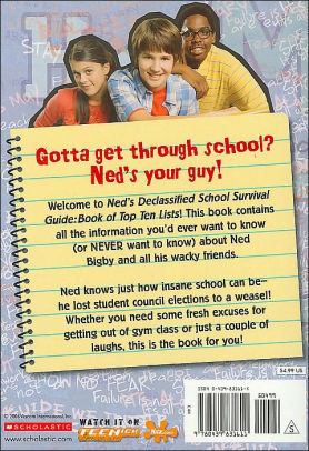 Ned's Declassified School Survival Guide: Book of Top Ten Lists by ...