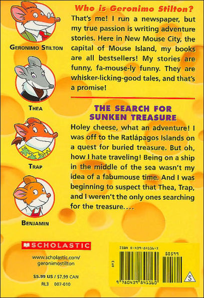 The Search for Sunken Treasure (Geronimo Stilton #25)