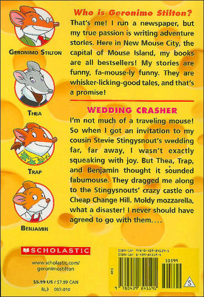 Wedding Crasher (Geronimo Stilton Series #28)