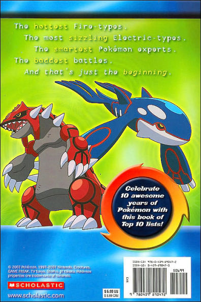 Pokemon: Top Ten Handbook