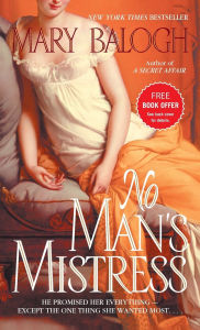 Title: No Man's Mistress (Mistress Trilogy Series #2), Author: Mary Balogh