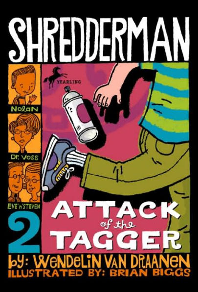Attack of the Tagger (Shredderman Series #2)