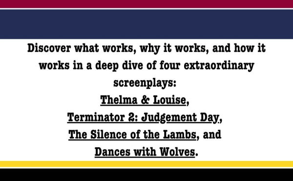 Four Screenplays: Studies the American Screenplay