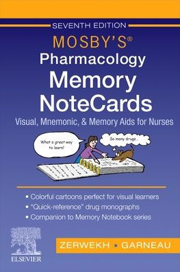 Mosby's Pharmacology Memory NoteCards: Visual, Mnemonic, and Memory Aids for Nurses